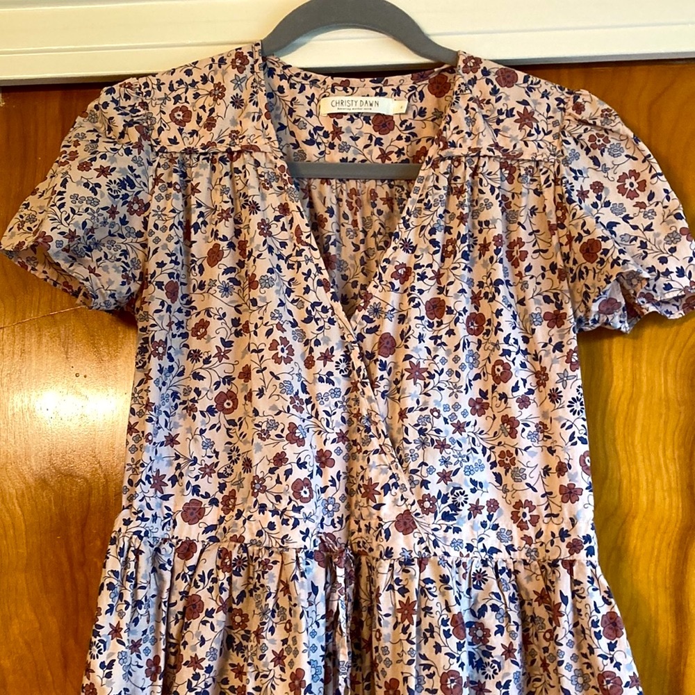 Dawn Dress in Sand Anemone